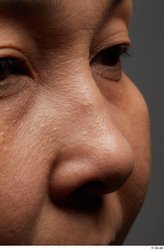 Face Nose Cheek Skin Woman Asian Chubby Studio photo references